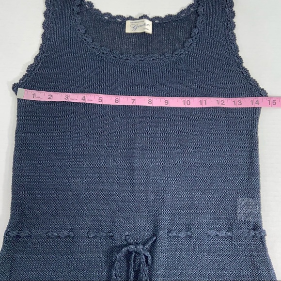Gerulan‎ Ginza NWOT Navy tank top - Picture 8 of 11